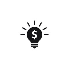 simple business idea icon design