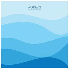 Background abstract Water wave vector illustration design