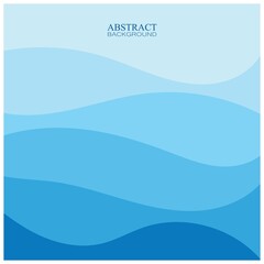 Background abstract Water wave vector illustration design