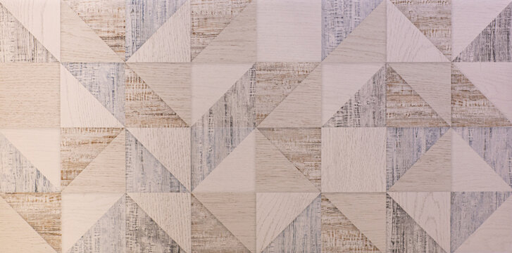 abstract seamless mosaic pattern, ceramic tile for interior © serikbaib