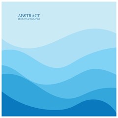 Background abstract Water wave vector illustration design