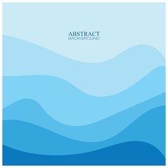 Background abstract Water wave vector illustration design
