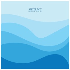 Background abstract Water wave vector illustration design