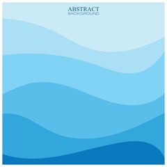 Background abstract Water wave vector illustration design
