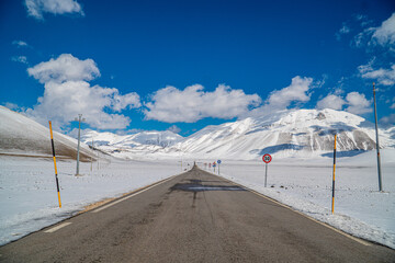 Casteluccio di Norcia fra la neve