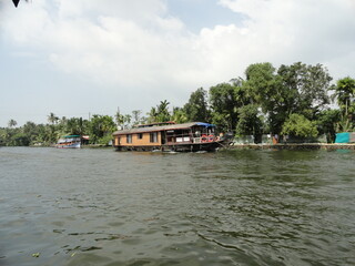 Kerala boathouse,
