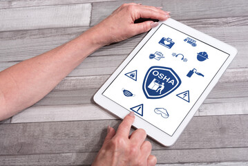 Osha concept on a tablet