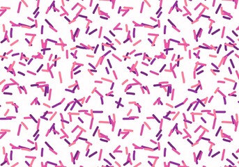 Background with sugar sprinkles decorations for textiles and linens and gifts and cards and kids and wrapping paper