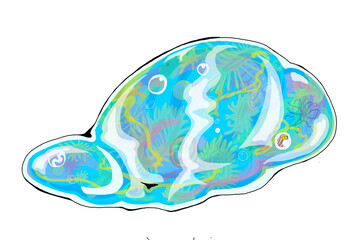 スライム・青色