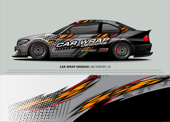 car graphic background vector. abstract lines vector with modern camouflage design concept  for vehicles graphics vinyl wrap