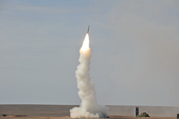 Almaty region / Kazakhstan - 09.28.2011 : Ammunition testing. Military exercises of the rocket forces of Kazakhstan