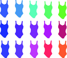 set swimsuits summer color 