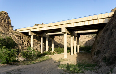 highway bridge over the river