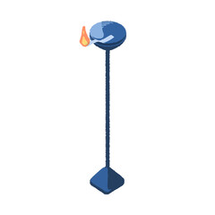 古代日本で屋内で使用されていた灯台