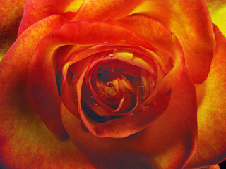 Photo of a rose as a symbol of love and affection.