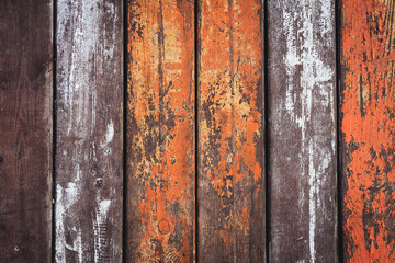 Details of old wooden weathered planks