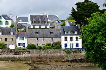 Combrit Sainte Marine; France - may 16 2021 : picturesque village
