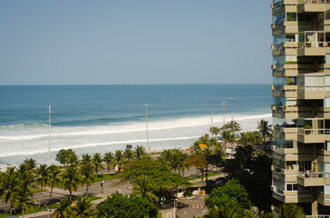 Grandioso mar de Copacabana.