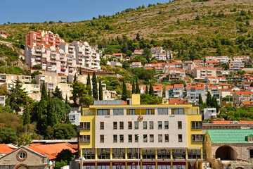 Fototapeta na wymiar Dubrovnik, Croatia- september 3 2021 : picturesque city