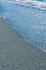 Ocean and Sand on a Beach