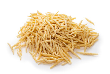 Trofie fresche, tipica pasta italiana 