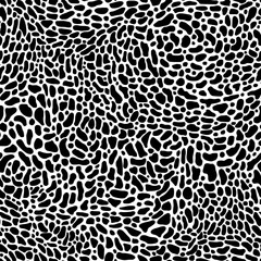 Seamless pattern of abstract spotted texture