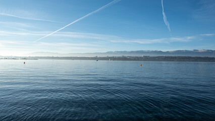 le lac de Genève