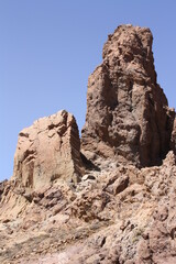 Fototapeta na wymiar Los Roques de Garcia im Teide Nationalpark auf Teneriffa