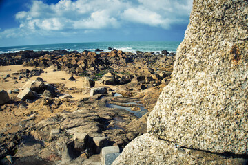 Cheese castle side by the sea