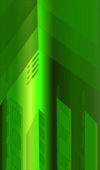 Green background