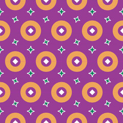 seamless pattern with circles
