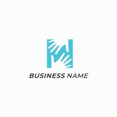 design logo creative hand and charity
