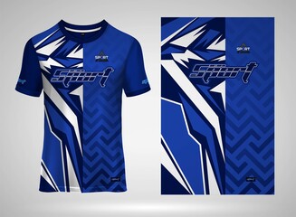 Sport jersey t-shirt. Soccer jersey mockup for football club. Sport pattern fabric textile. Sport background texture pattern #28