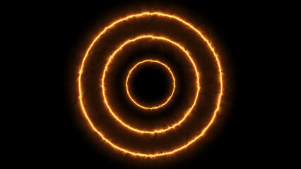 Heater Light Concentric Circles