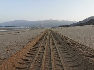 seashore sand