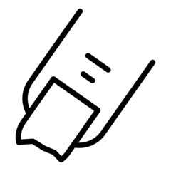 Gluten intolerance icon outline vector. Free food. Diet vegan