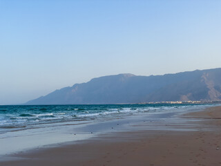Sifah beach in Muscat Oman