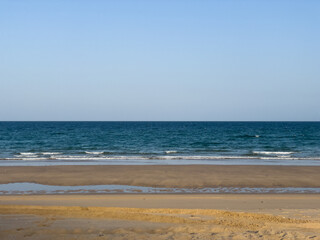 Fototapeta na wymiar Sifah beach in Muscat Oman