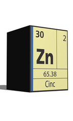 Cinc, Elementos de la tabla periódica