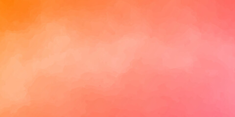 Abstract watercolor background with space in design . Modern and geometric pattern with Colorful watercolor background of abstract sunset sky with puffy clouds in bright rainbow colors in watercolor .