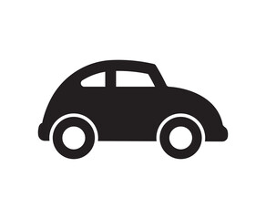 simple car silhouette side view