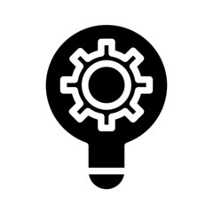 setting lamp icon