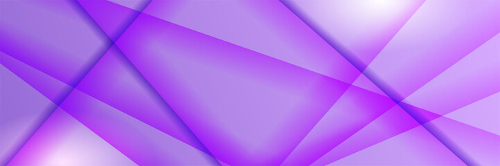 Vector abstract graphic design banner pattern background template. Purple violet abstract banner background