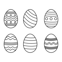 Easter Egg Coloring Page Perfect For Children Book