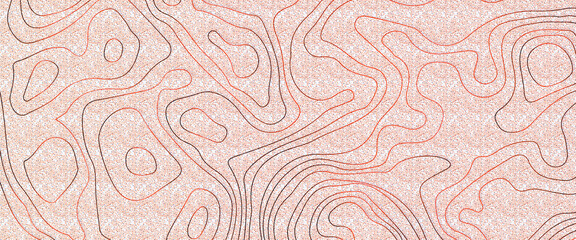 The stylized height of the topographic map contour in lines and contours, Isolated Object, ultra Wide size, vector illustration of topographic line contour map, the concept map of a conditional.