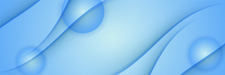 Vector abstract graphic design banner pattern background template. Blue abstract banner background