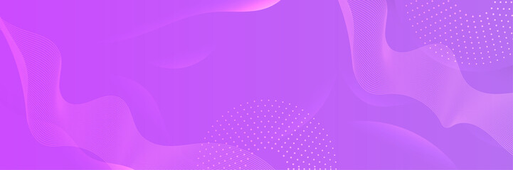 Vector abstract graphic design banner pattern background template. Purple violet abstract banner background