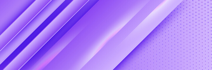 Vector abstract graphic design banner pattern background template. Purple violet abstract banner background