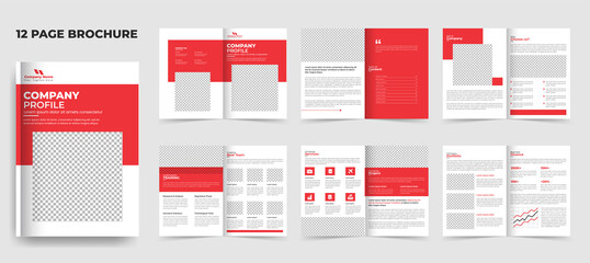 Company profile and Brochure template layout