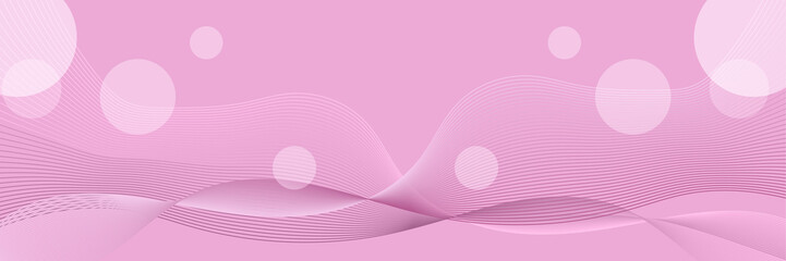 Vector abstract graphic design banner pattern background template. Pink abstract banner background